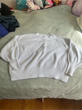 Aerie Light Blue Sweater Size Large